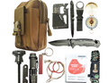 Survival Tools and First Aid Kit for Outdoor Use
